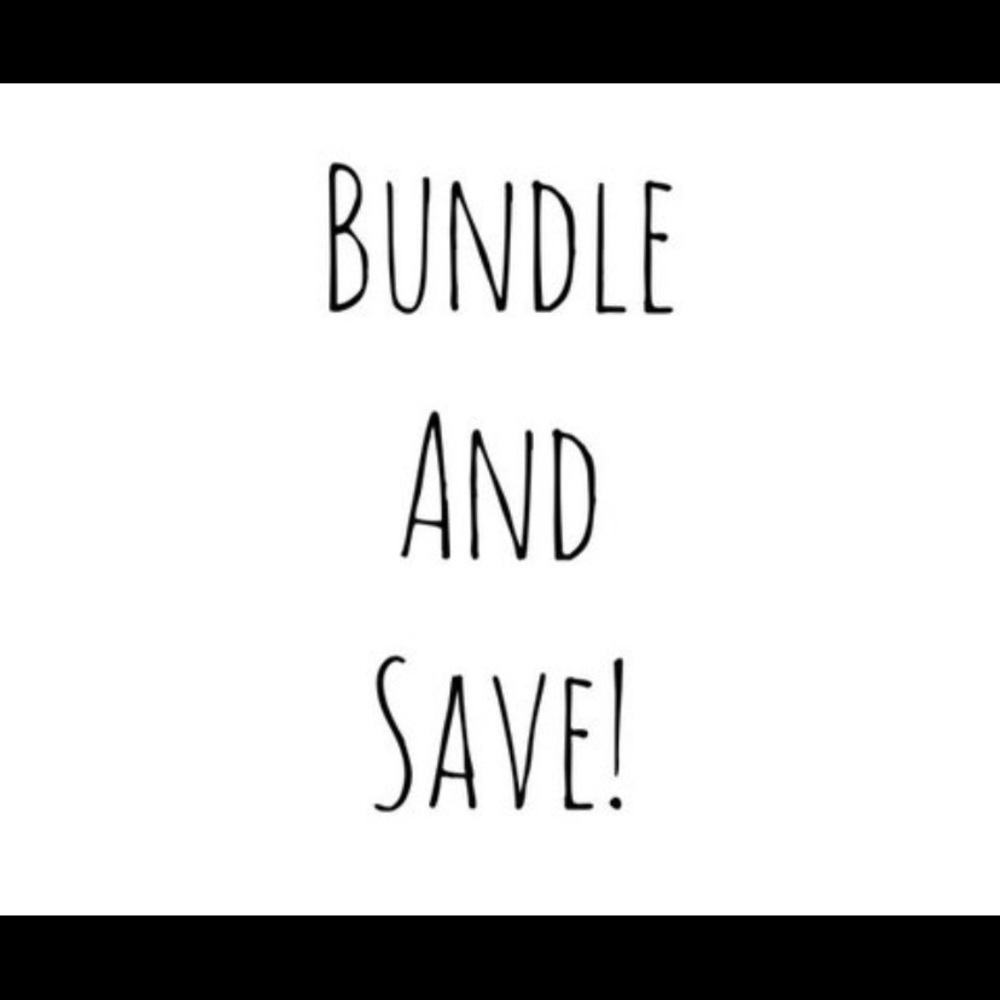 Bundle and save fifteen percent!
